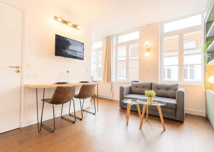 Lille Gares - Nice Equipped Apartment